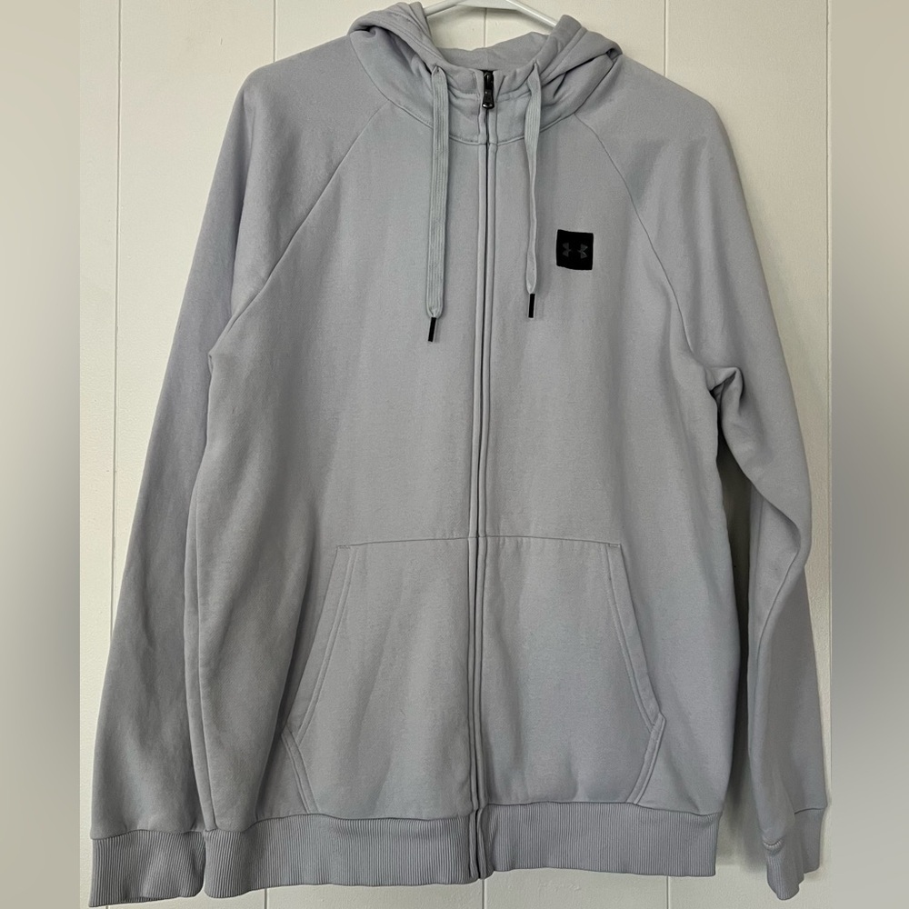 Under Armour Zip Up Sweatshirt Pockets Sky High Coasters LLC L19